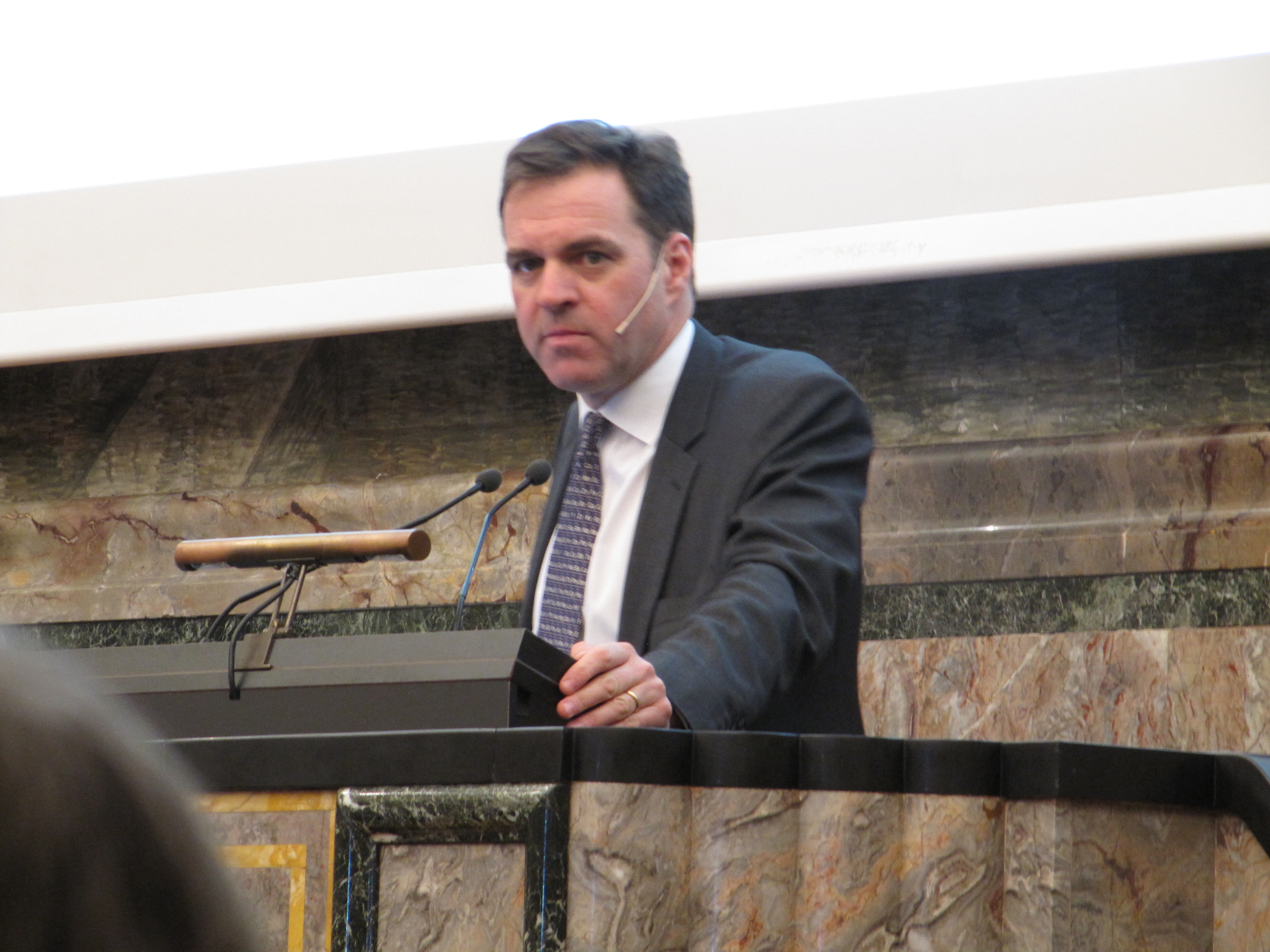 Prof. Dr. Niall Ferguson at the University of Zurich