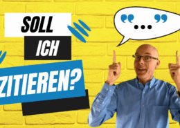 Zitieren in Präsentationen