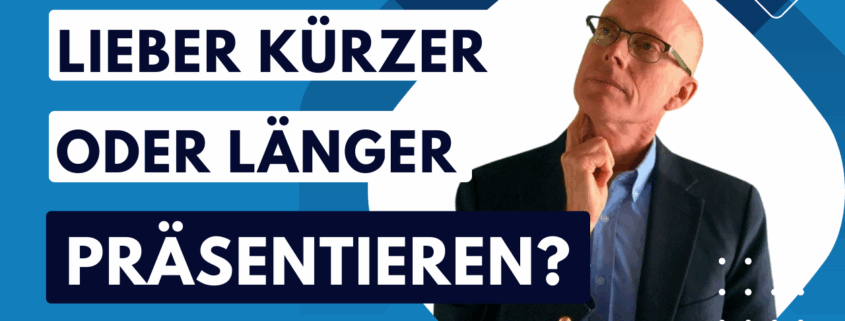 "Spoke for too long? Never again!"