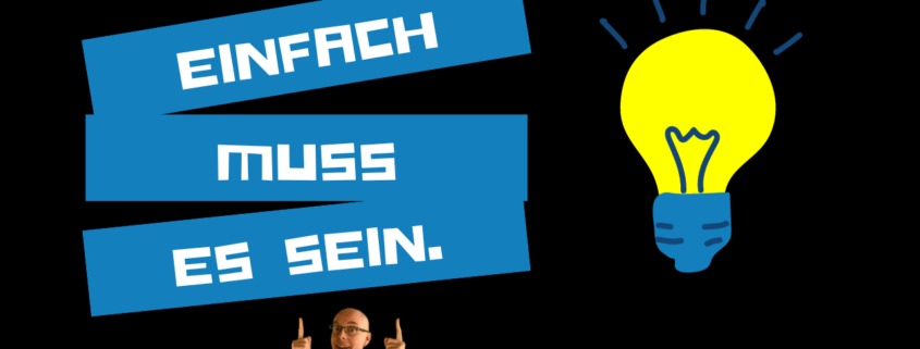 Metaphern machen es einfacher verständlich.