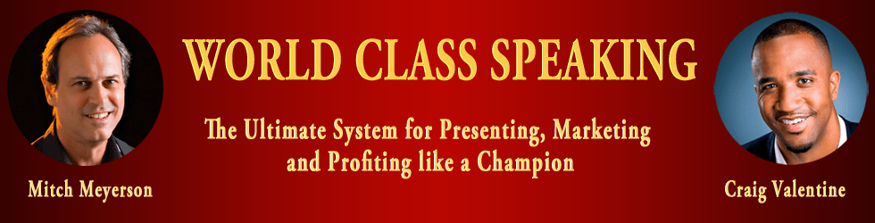 World Class Speaking Coach Certification Program